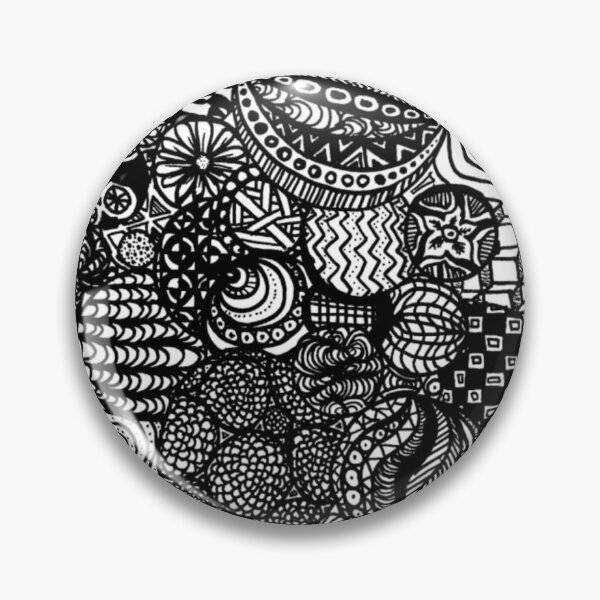 Item preview, zentangle circles designed and sold by HappyGeckos.