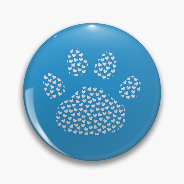 Item preview, Pawprint of Hearts designed and sold by Tillowin.
