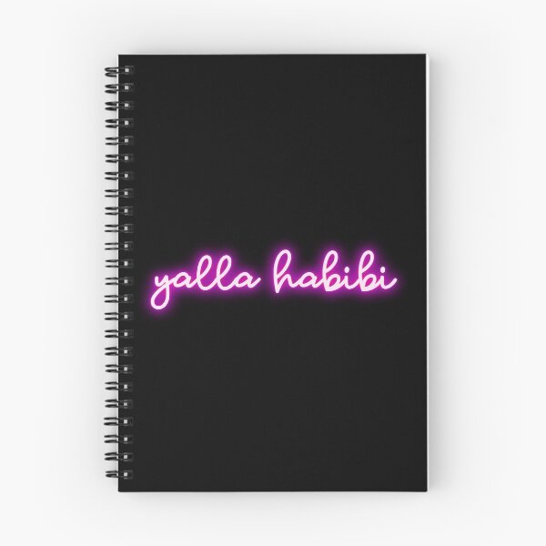 Item preview, yalla habibi - pink neon designed and sold by habibitravels.
