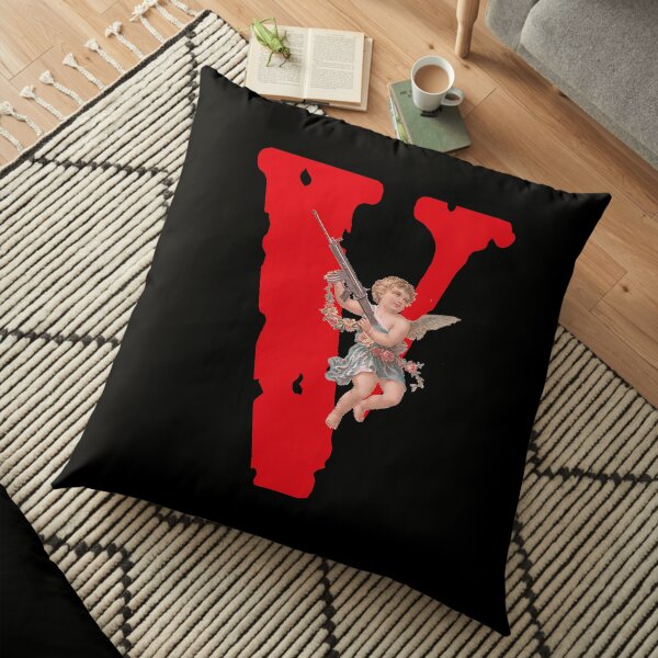 Vlone Logo Baby Angel - Awge - streetwear - "Vlone" Coussin de sol
