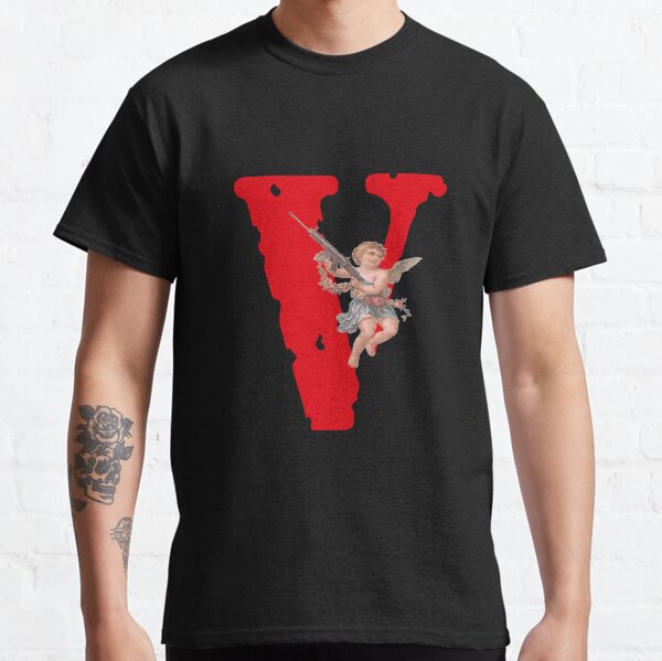 Vlone Logo Baby Angel - Awge - streetwear - "Vlone" T-shirt classique