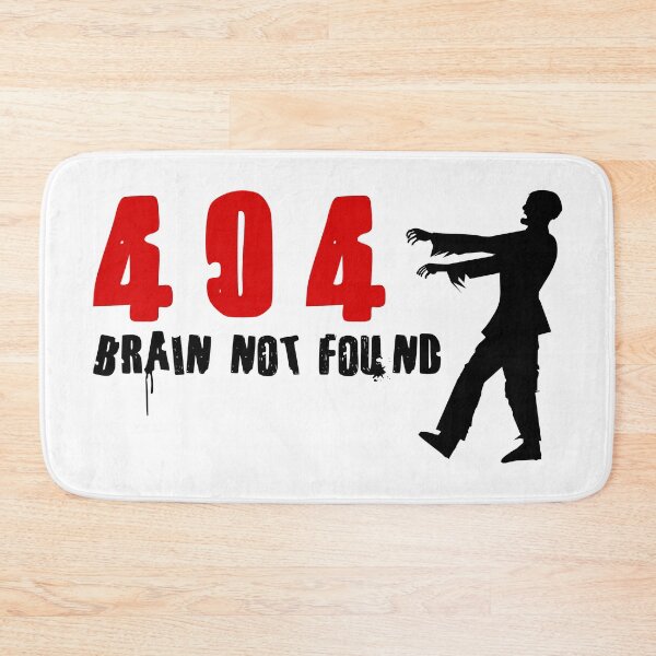 Item preview, 404 - Brain not found designed and sold by UDDesign.