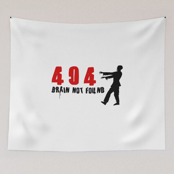 Item preview, 404 - Brain not found designed and sold by UDDesign.