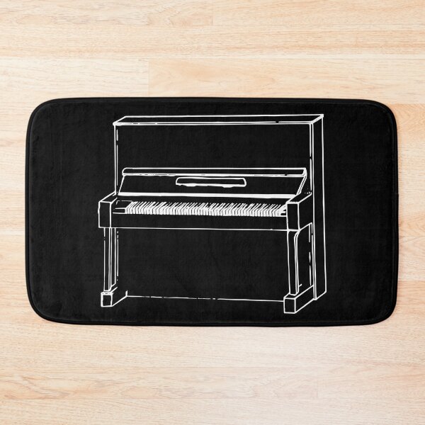 Item preview, Piano lineart in black and white designed and sold by arbelhadari.