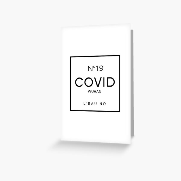 COVID No19 Greeting Card