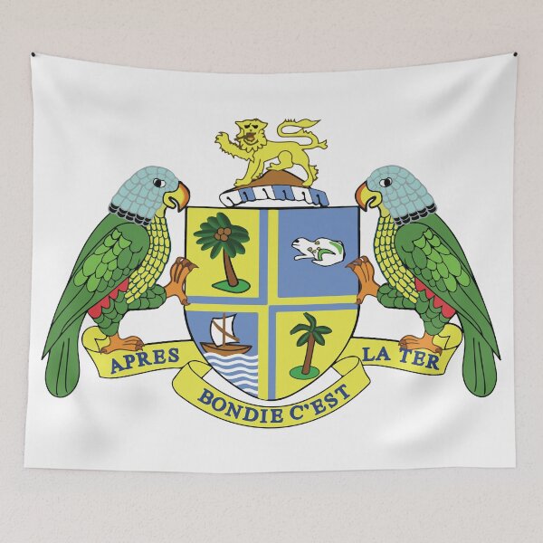 Item preview, Dominica Coat of Arms designed and sold by IdentiTee Studios.