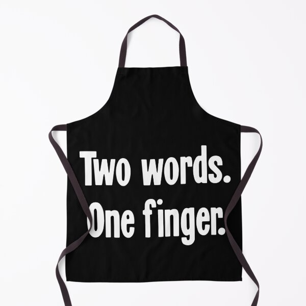 Item preview, Two Words. One Finger. designed and sold by Good-Looking Corpse.