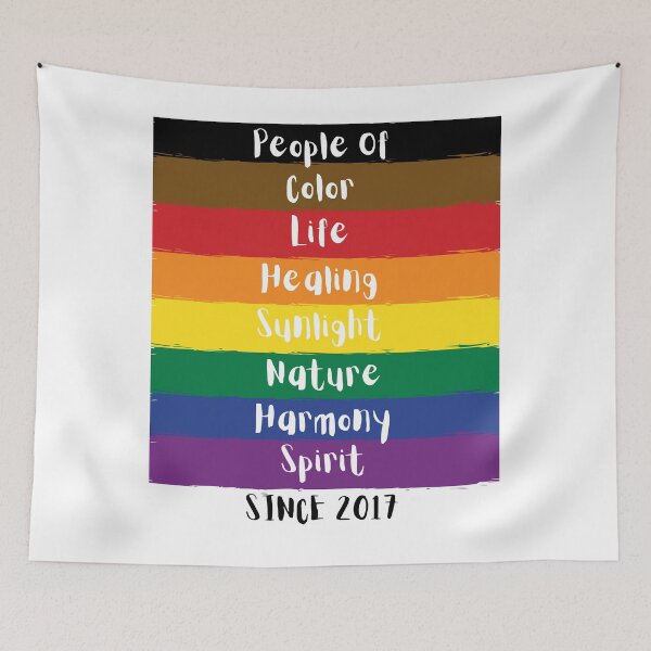 Item preview, More Color More Pride Flag Meaning designed and sold by ZayZayDesigns.