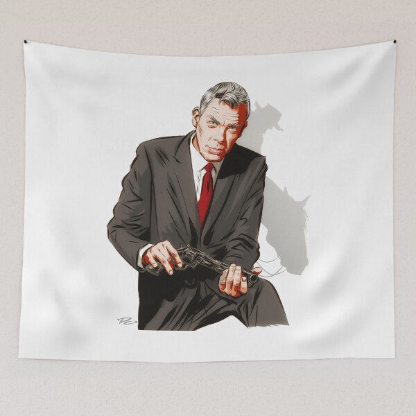 Item preview, Lee Marvin - An illustration by Paul Cemmick designed and sold by TIGERDAVER.