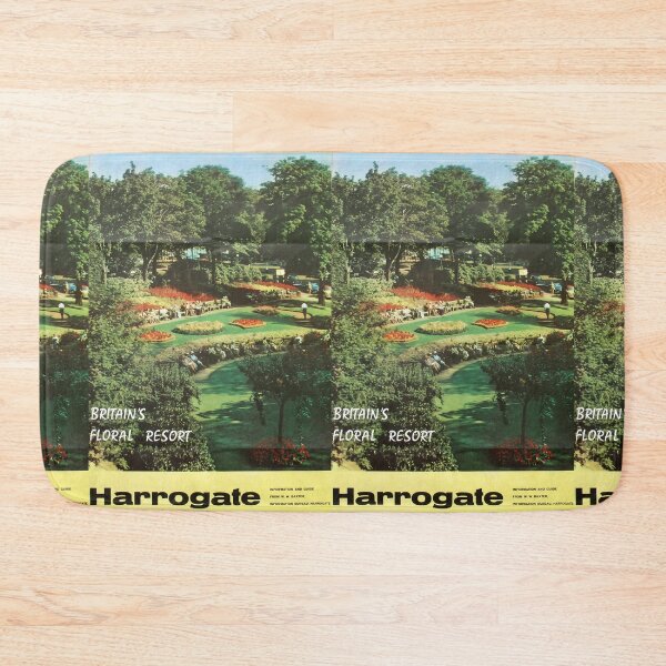 Item preview, Railway Poster Harrogate designed and sold by stickart-marek.