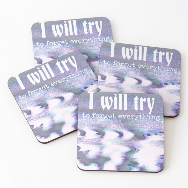 Item preview, I WILL TRY FORGET EVERYTHING designed and sold by mevalona.