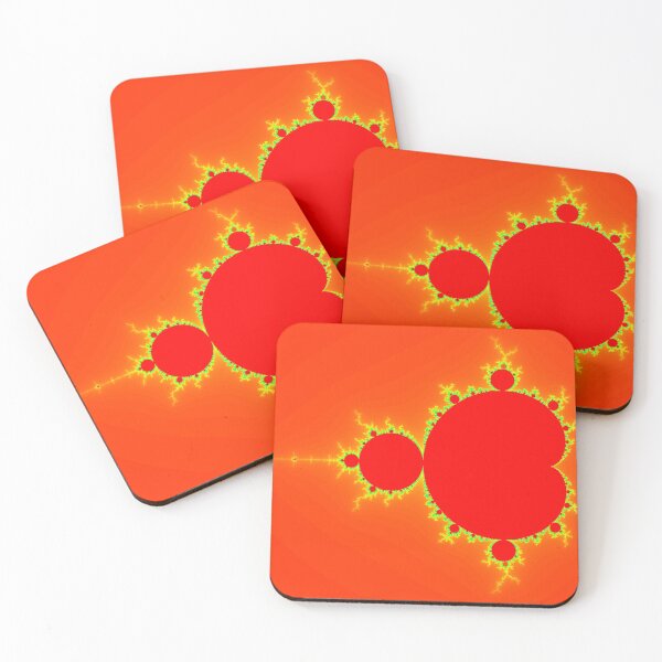 Item preview, Red Mandelbrot fractal design designed and sold by kzsg.