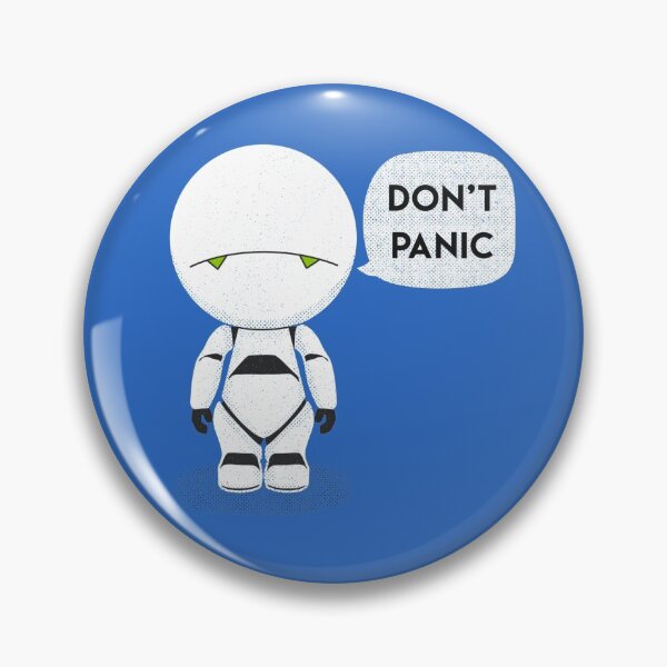 Item preview, Don’t Panic designed and sold by zachterrell.