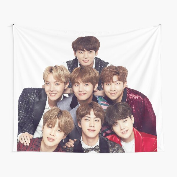 BTS Group Tapestry