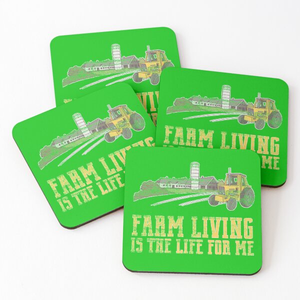 Item preview, Farm Living Is The Life For Me - Fun For Farmers designed and sold by crazycow75.