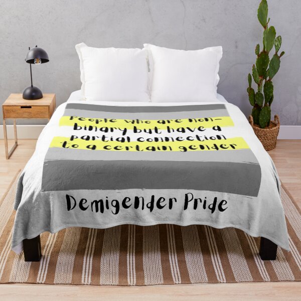 Item preview, Demigender Pride Flag Meaning designed and sold by ZayZayDesigns.