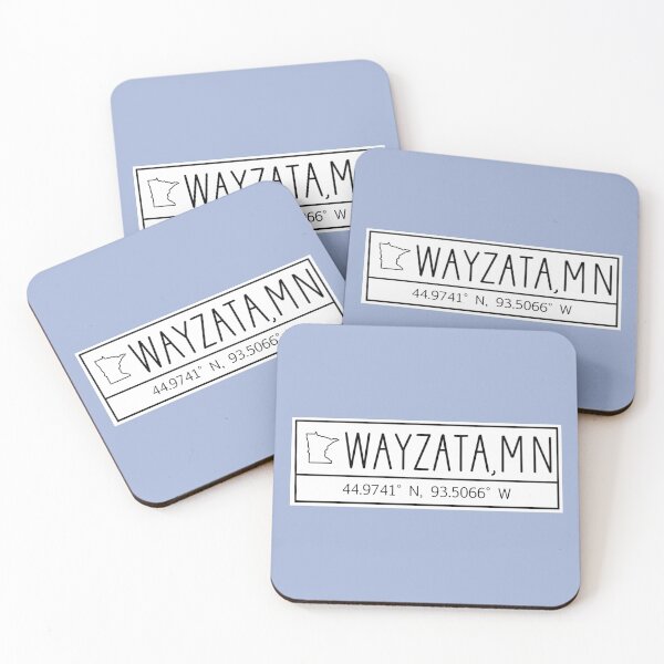 Item preview, Wayzata Minnesota Coordinates designed and sold by Emily Designs.