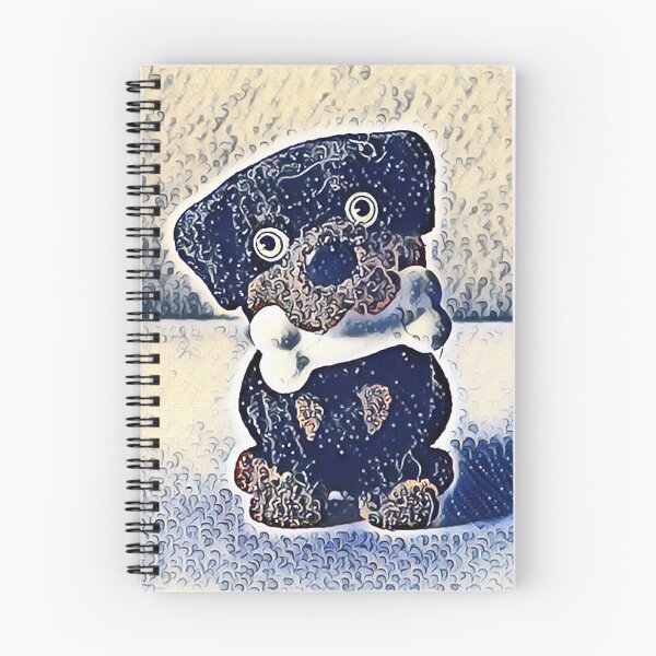 Item preview, Cute Puppy Dog with Bone in Mouth designed and sold by KishShop.
