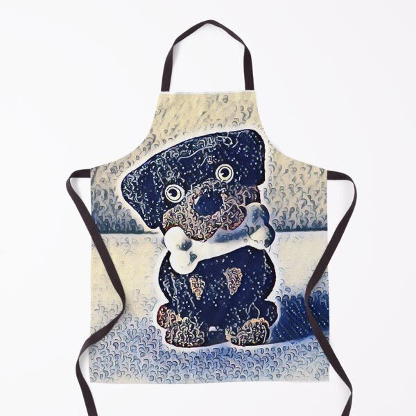 Item preview, Cute Puppy Dog with Bone in Mouth designed and sold by KishShop.