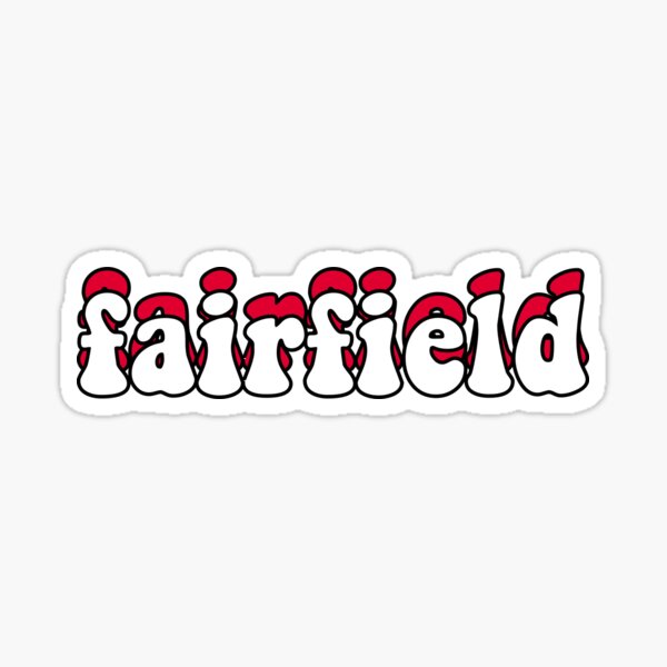 Fairfield University Stags Groovy Sticker