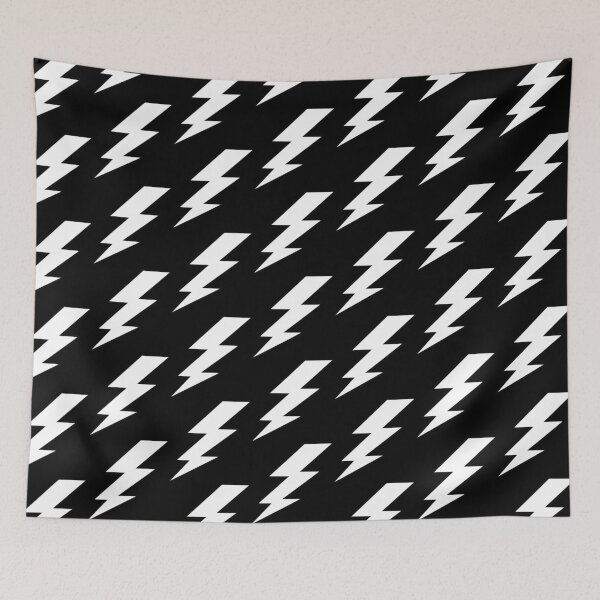 Item preview, White Lightning Bolt designed and sold by BrVisionaryArt.