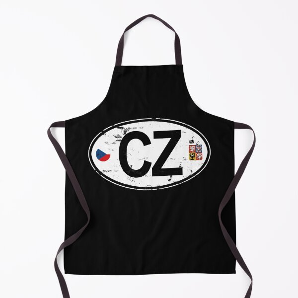 Item preview, Czech Republic Oval Country Code Decal designed and sold by rogue-design.