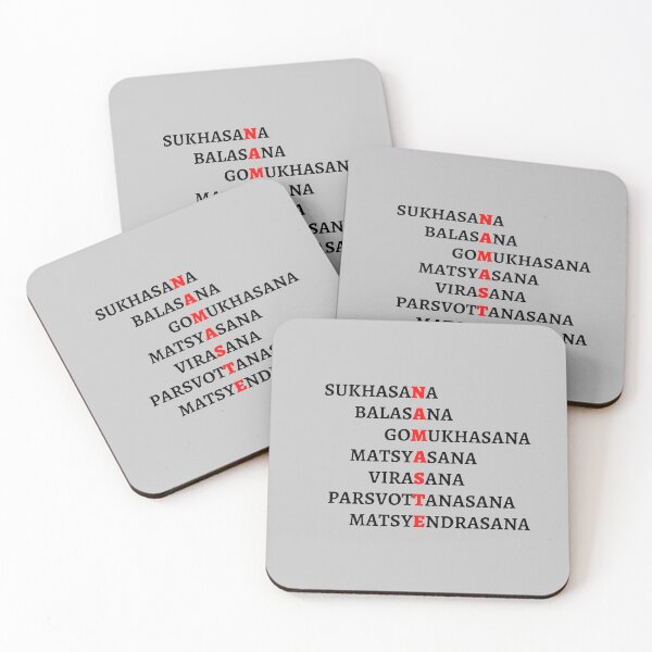 Item preview, Namaste - yoga poses wordplay designed and sold by Nielsendk.