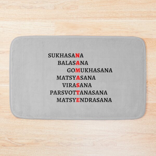 Item preview, Namaste - yoga poses wordplay designed and sold by Nielsendk.
