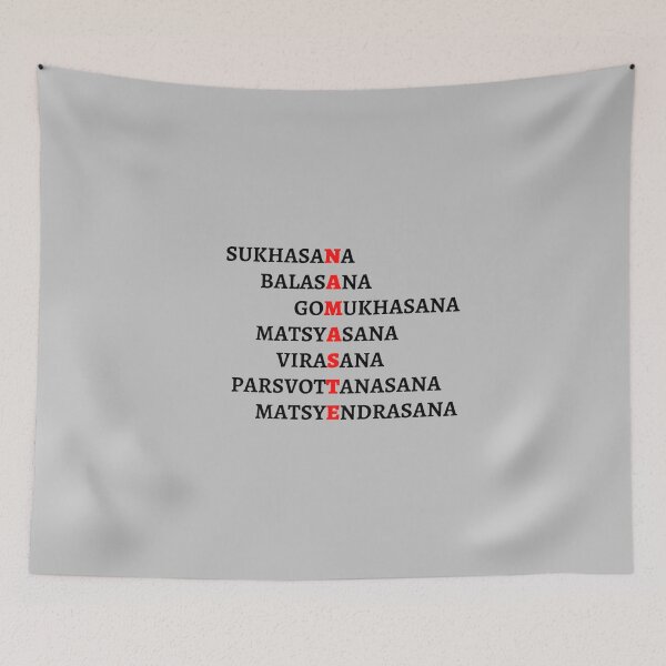 Item preview, Namaste - yoga poses wordplay designed and sold by Nielsendk.
