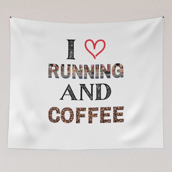 Item preview, I Love Running and Coffee designed and sold by Lawro007.
