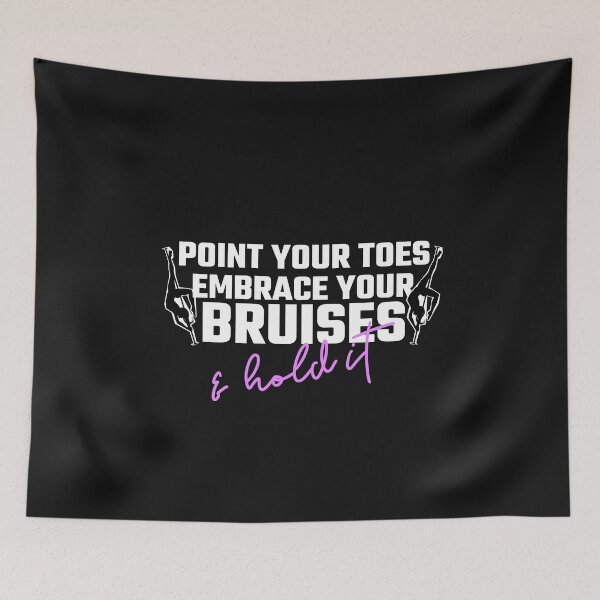 Item preview, Embrace Your Bruises & Hold It Pole Dancer designed and sold by Mariannka.