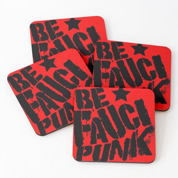 Item preview,  Bold Black Punk  Be Fauci Punk- Dr Anthony Fauci Punk Style Graphic type Illustration designed and sold by LJWDesigns.