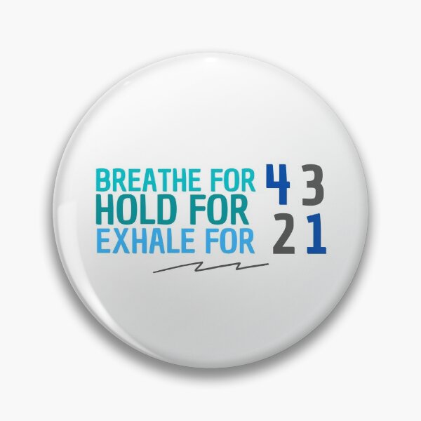 Item preview, Breathe, Hold, and Exhale. designed and sold by braveHertz.