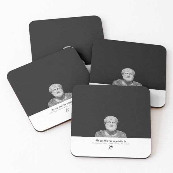 Item preview, Aristotle Quote We are what we repeatedly do designed and sold by Studio Pico.
