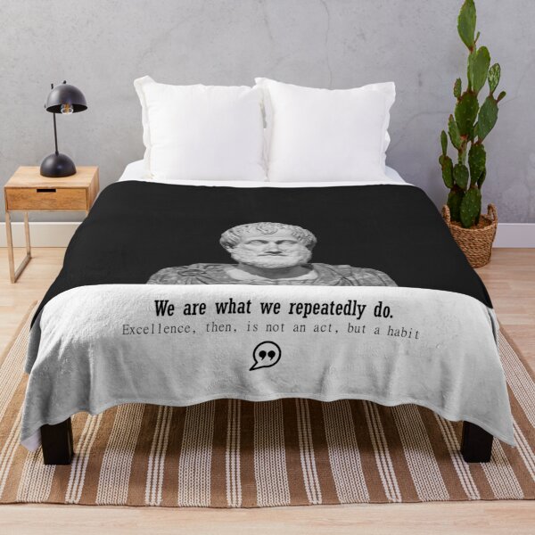 Item preview, Aristotle Quote We are what we repeatedly do designed and sold by Studio Pico.