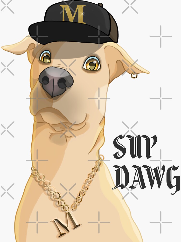 Gangster Black Dog Tank by Hip Doggie