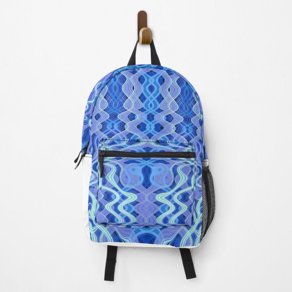 Item preview, Blue psychedelic pattern designed and sold by steveball.