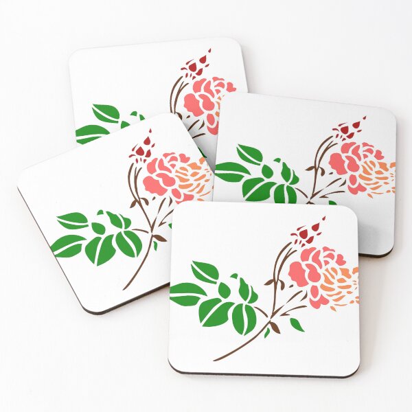 Item preview, Stylized rose color designed and sold by greengoodnich.