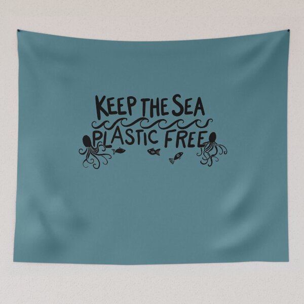Item preview, Keep the sea plastic free designed and sold by FrictionMaxxing.