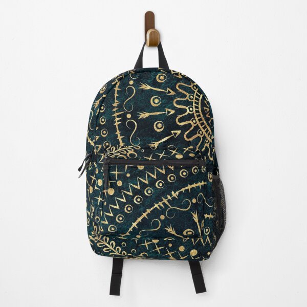 Item preview, Geometric tribal gold mandala designed and sold by InovArtS.
