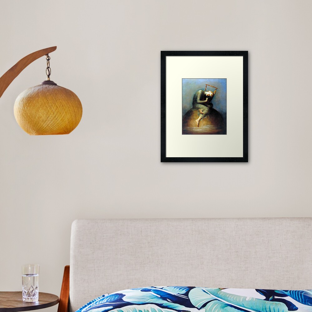 Hope - George Frederic Watts Framed Art Print