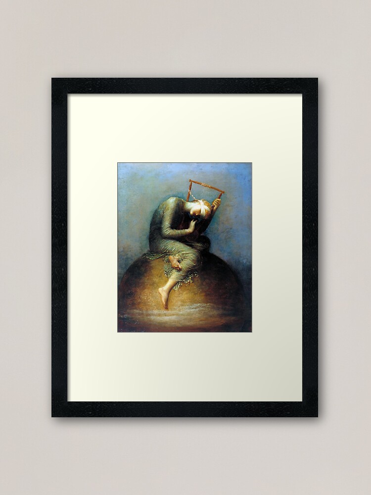 Alternate view of Hope - George Frederic Watts Framed Art Print