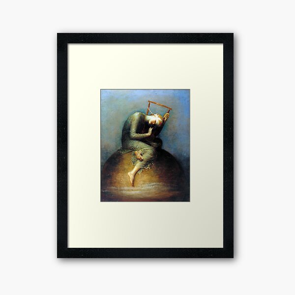 Hope - George Frederic Watts Framed Art Print