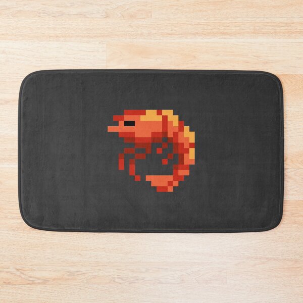 Item preview, Pixel Ebi Prawn Emoji -_- designed and sold by DoctorHiccups.