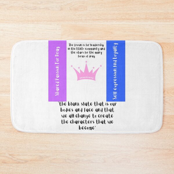 Item preview, Drag Pride Flag Meaning designed and sold by ZayZayDesigns.