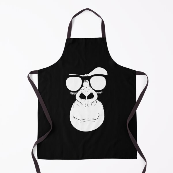 Item preview, The Monkey Face with Glasses designed and sold by Dewirumbaina.