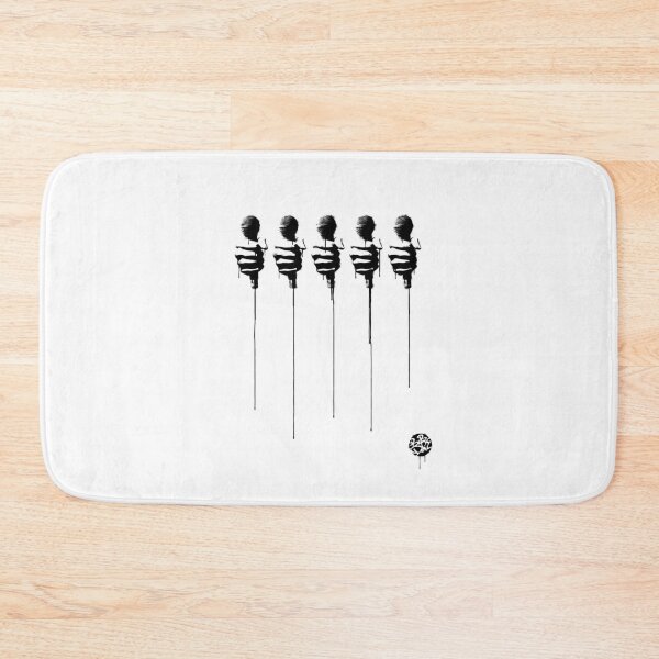 Item preview, Five Mics - Black/White designed and sold by BobDope.