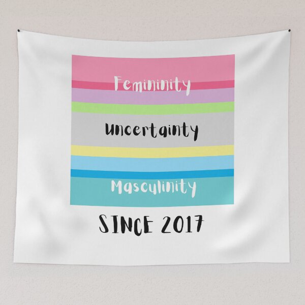 Item preview, Gender Questioning Pride Flag Meaning designed and sold by ZayZayDesigns.