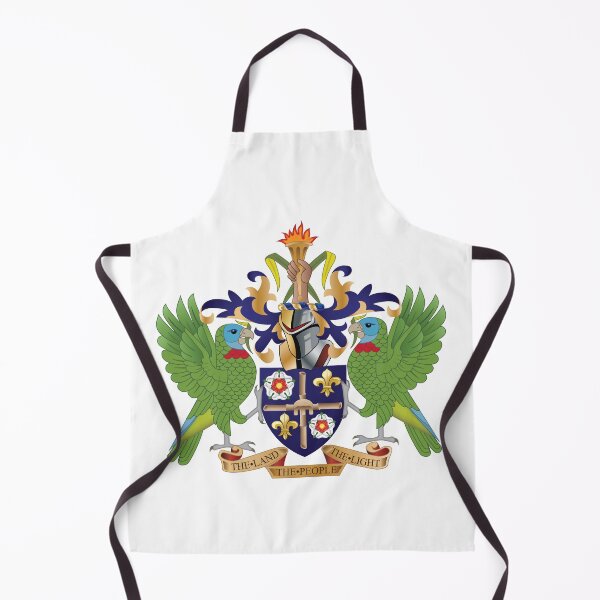 Item preview, St Lucia Coat of Arms designed and sold by IdentiTee Studios.