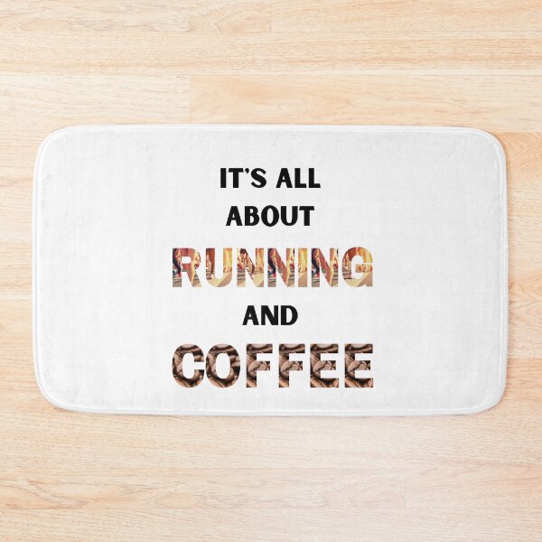 Item preview, It's all about Running and Coffee designed and sold by Lawro007.
